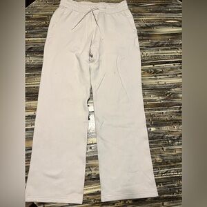 Lululemon Loungeful Straight Leg Pants in White Opal